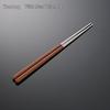 Qian Xing Stainless Steel Vintage Red Sandalwood Handle Chopsticks Set