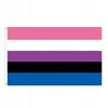 Lgbt Rainbow Flag Large 90X150Cm Genderfluid F4