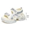 2025 new platform sandals women's Velcro super soft sole outer wear summer Roman women's sports non-slip sandals