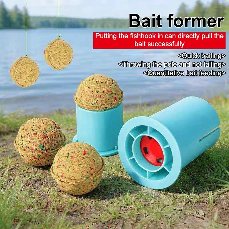 1Pc Carp Fishing Bait Ball Lure Carp Ball Maker Feeder Boilies Carp Method Feeder Tools Groundbait Making For Fish Tackle