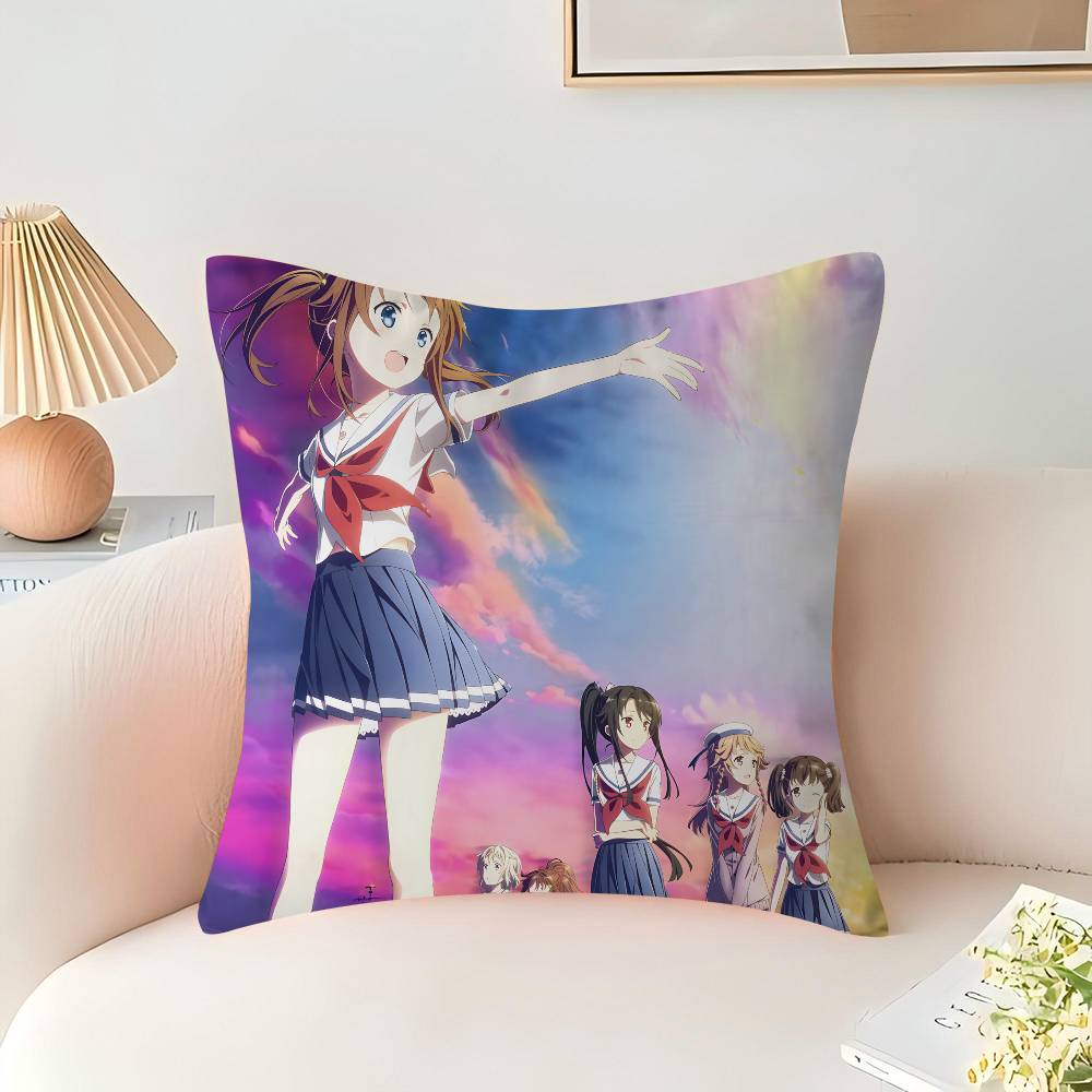 Anime S-Steins G-Gate Personalized picture text home decorative pillows Household Gifts 45x45cm