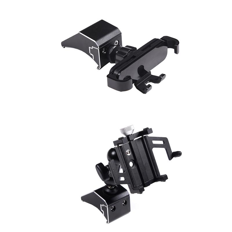 For Toyota FJ Cruiser 2007-2026 Aluminum Alloy Car Mobile Phone Bracket Car Navigation Bracket GPS Bracket Accessories