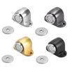 Magnetic Door Stopper Invisible Floor Suction Zinc Alloy for Glass Doors 10 To 12 Millimeter Thick Strong Hold Pack of 2 Pieces