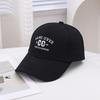 Outdoor Embroidery Letter Baseball Cap Women'S Spring Summer Versatile Face Small Wide Brim Peaked Cap Men