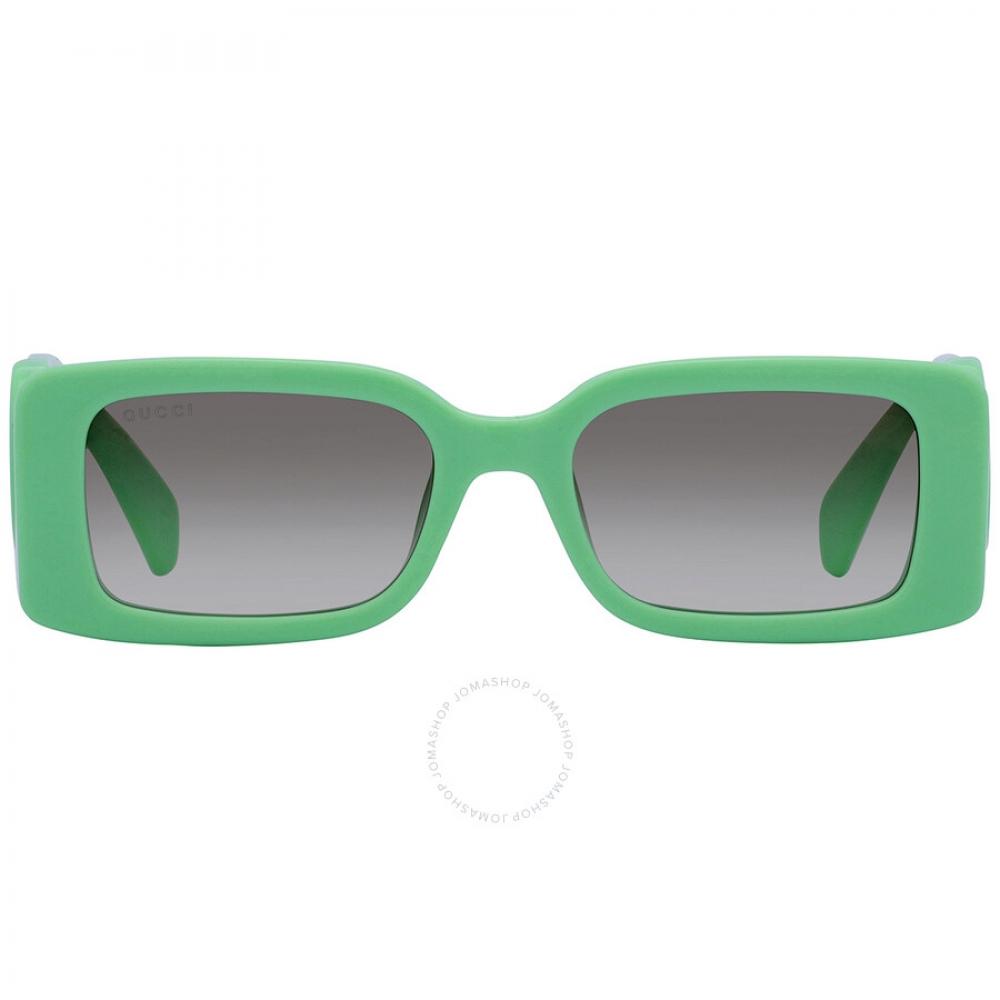 

Gucci Gradient Green Rectangular Ladies Sunglasses GG1325S 004 54