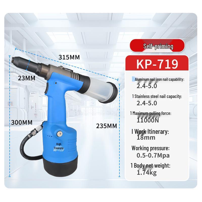 Gaobao Industrial Grade Three-Jaw Pneumatic Hydraulic Rivet Gun