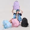 Three-piece schoolbag set for school students female waterproof backpack student backpack