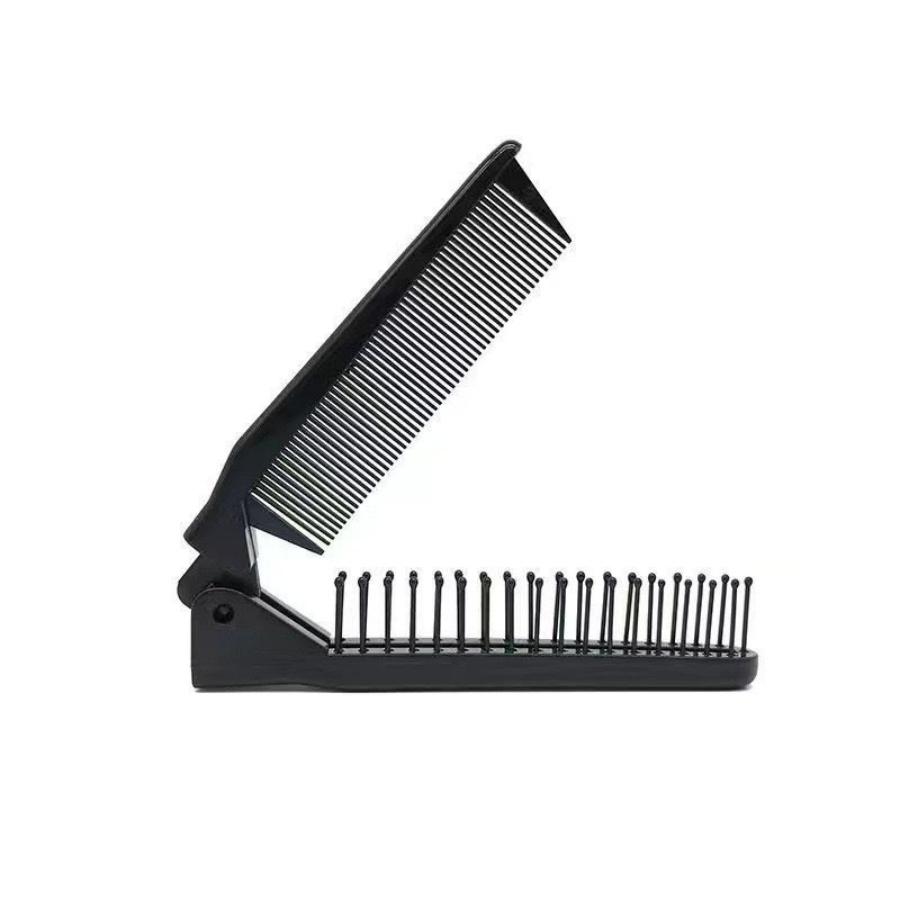 Portable Foldable Travel Comb, Anti-static Double-sided Styling Comb, School and Vacation Portable Hair Care Comb