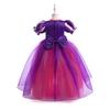 Children's Halloween Sophia Rapunzel Dress - Girls' Puff Sleeve Mesh Costume Gown