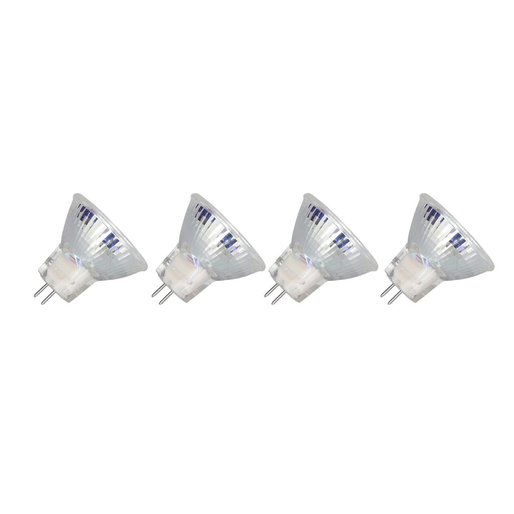 4PCS MR11 12LED Light Bulb 2W 300LM Spot Light Bulb Double Pin Base Landscape Light BulbWarm White