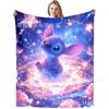 Stitch Flannel Blanket Star Baby Blanket Air Conditioning Blanket Nap Blanket Flannel Blanket Cross Border