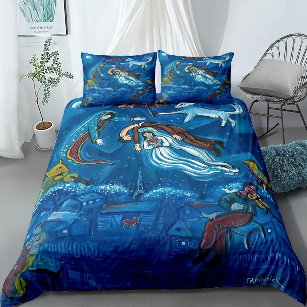 Sleeping Beauty Tales Duvet Cover Set without sheet King Queen Double Full Twin Single Size Bed Linen Set