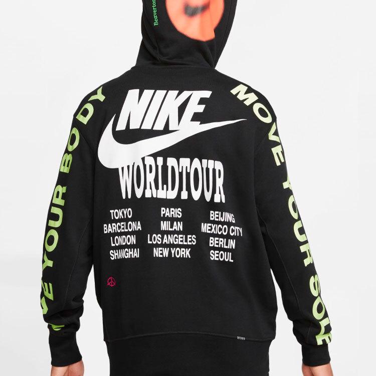 Nike World Tour Graffiti Print Hoodie DA0932-010