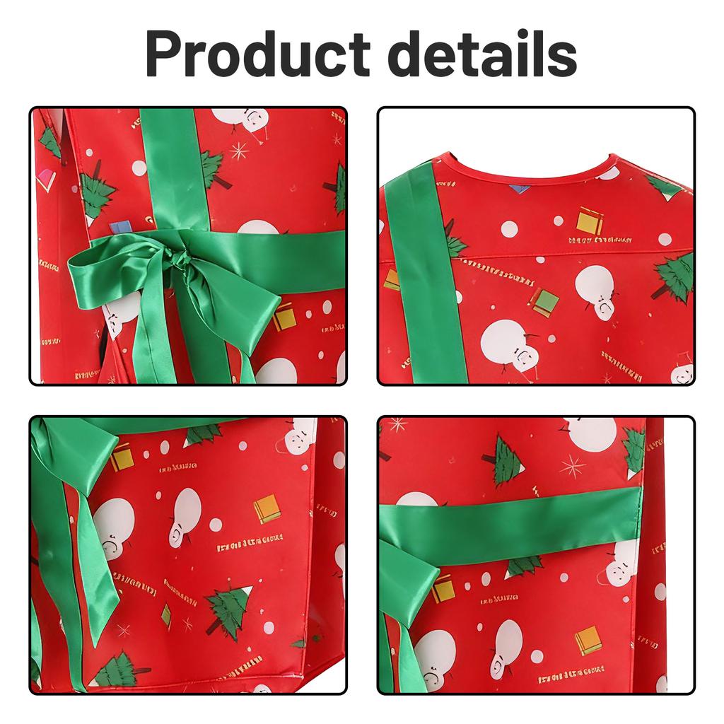 Christmas Gift Box Costume Present Boxs Sleeveless Christmas Costumes Cosplay Outfit Top for Boys Girls