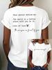ilstile Womens Mental Health Print Femboy tshirt Short Sleeve O Neck Summer Black Red Blue Tops Casual Tees New Arrival