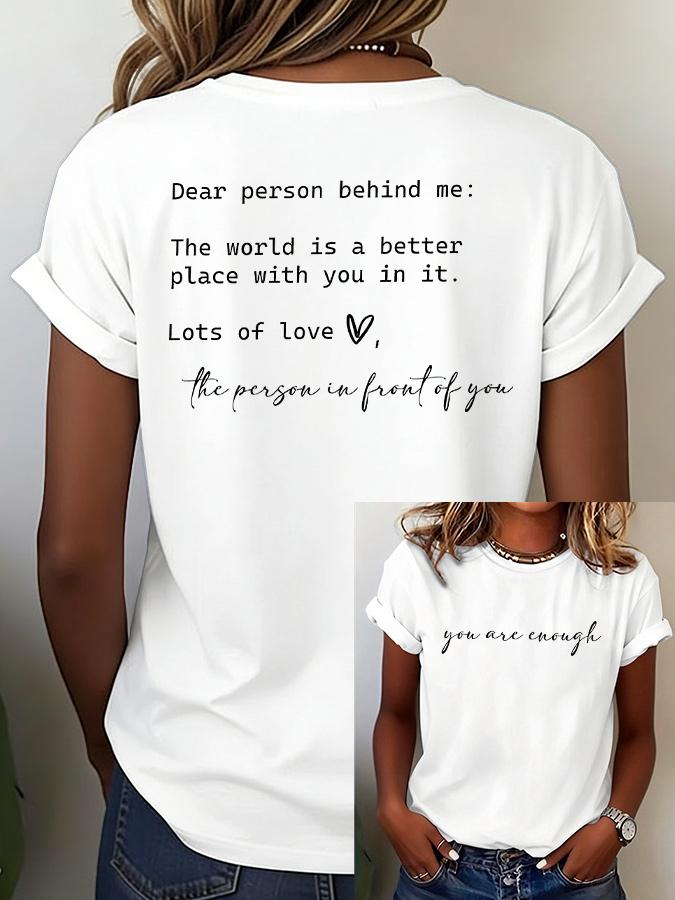 ilstile Womens Mental Health Print Femboy tshirt Short Sleeve O Neck Summer Black Red Blue Tops Casual Tees New Arrival