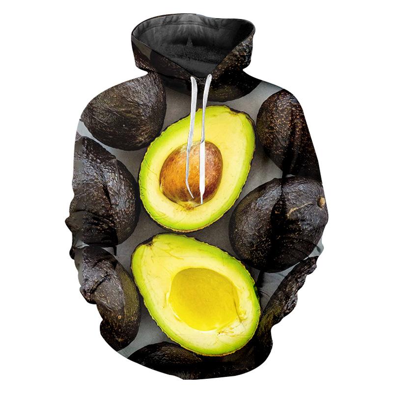 Wassermelonen-Hoodies Kiwi-Frucht 3D-Druck Herren Damen Streetwear 2025 Kapuzen-Sweatshirts Gurken-Pullover Herren-Oberteile Unisex-Kleidung
