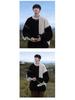 Boy's Color-Block Sweater: Trendy Loose-Fit Casual Pullover for Autumn/Winter
