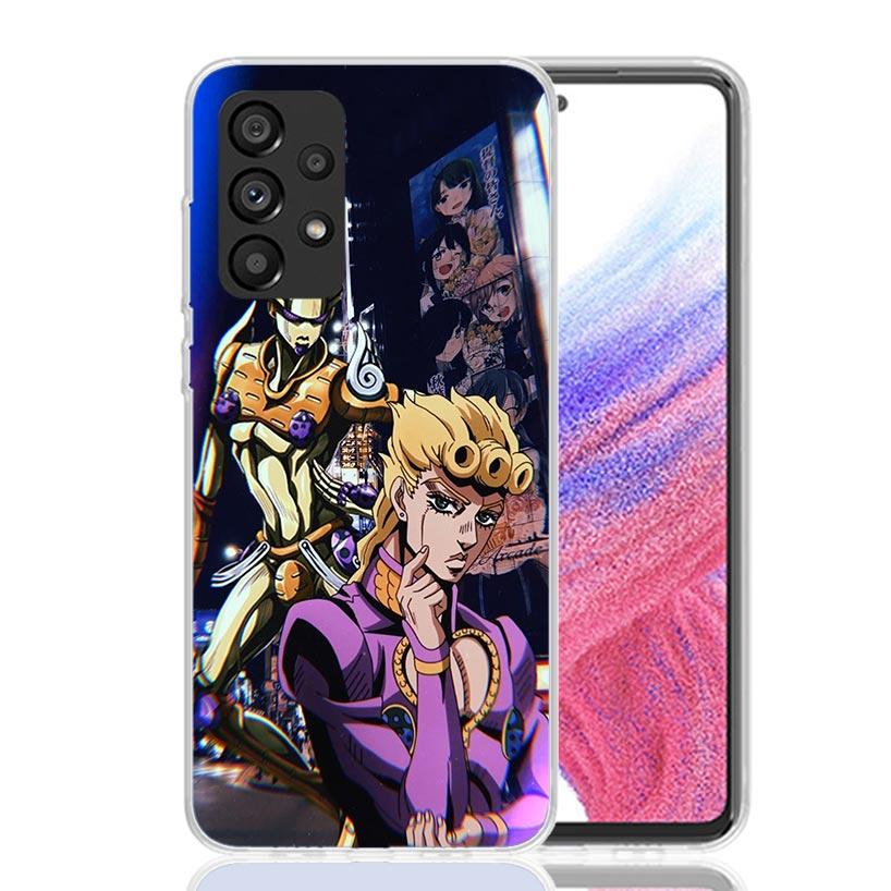 JoJo Adventure Giorno Giovanna Phone Case For Samsung Galaxy A17 A16 A14 A15 A13 A57 A56 A54 A55 A53 A37 A36 A34 A35 A33 A26 A24