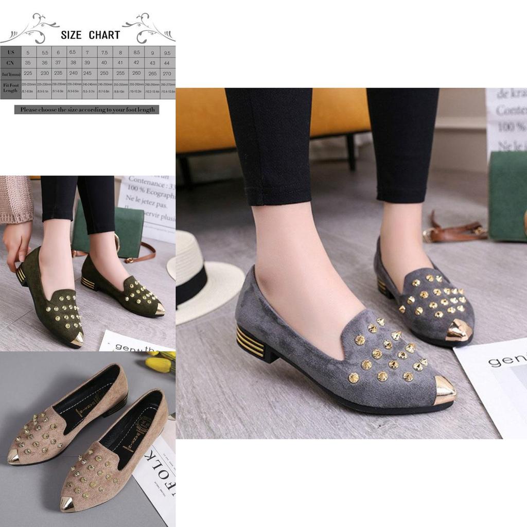 Women Fashion Sexy Comfort Low Heel Ladies Shoes Ballet Flats With Timeless Design