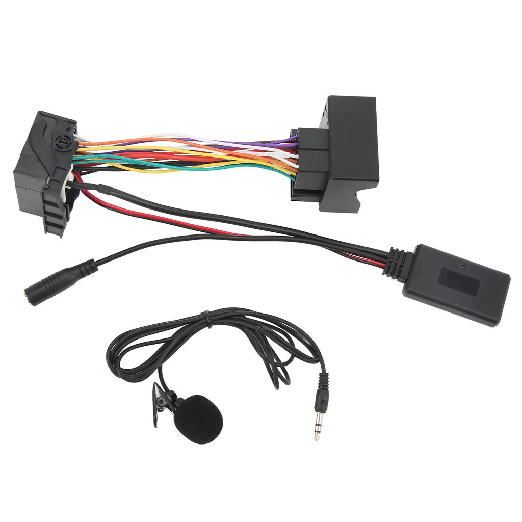 Car Bluetooth 5.0 AUX Adapter with Handsfree Microphone for RCD510 RNS315 RNS510
