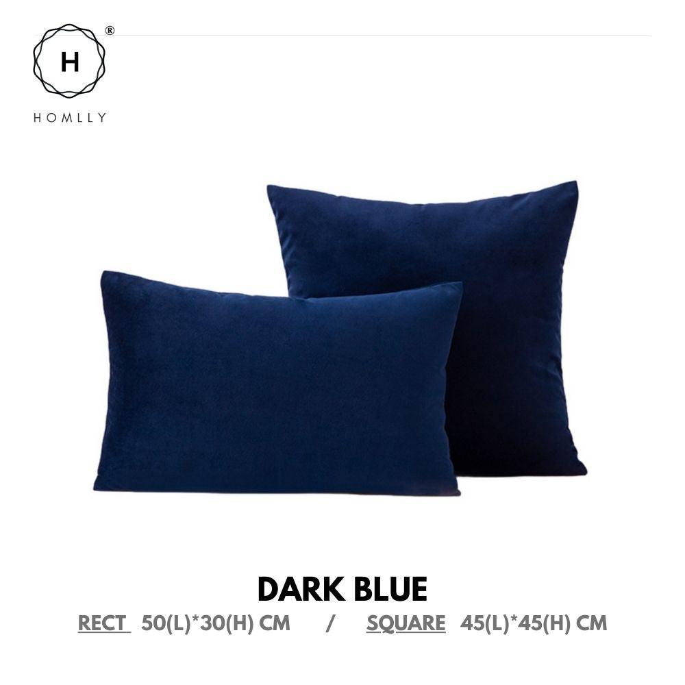 Homlly Euii Luxury Velvet Decorative Sofa Cushion Pillow Cover (45cm x 45cm | 30cm x 50cm) X2PCS 30x50cm X2