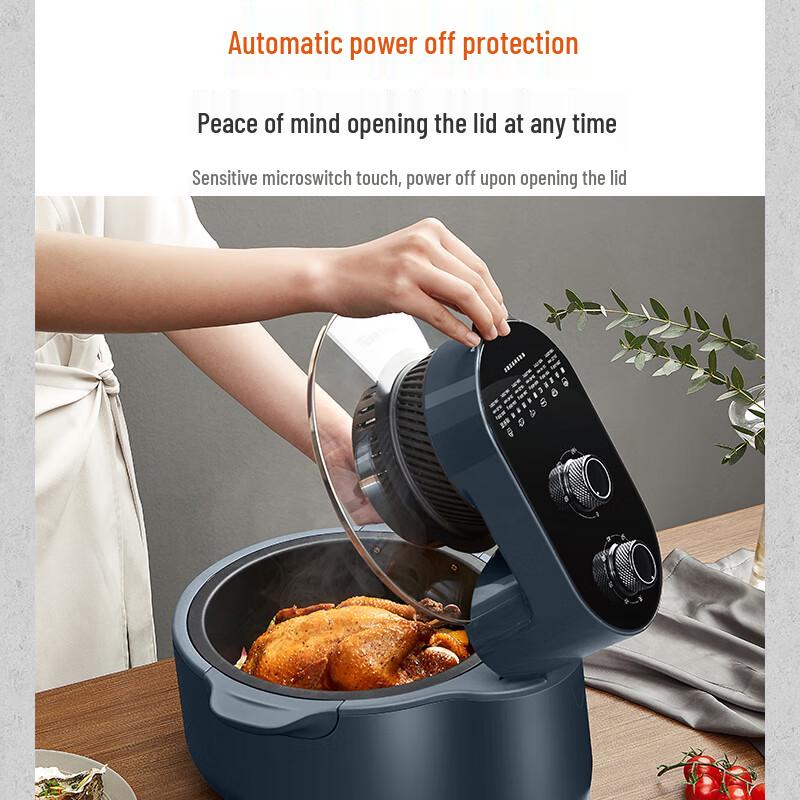 Supor 5L Multi-Function Visible Air Fryer CN Plug (adapter Included)