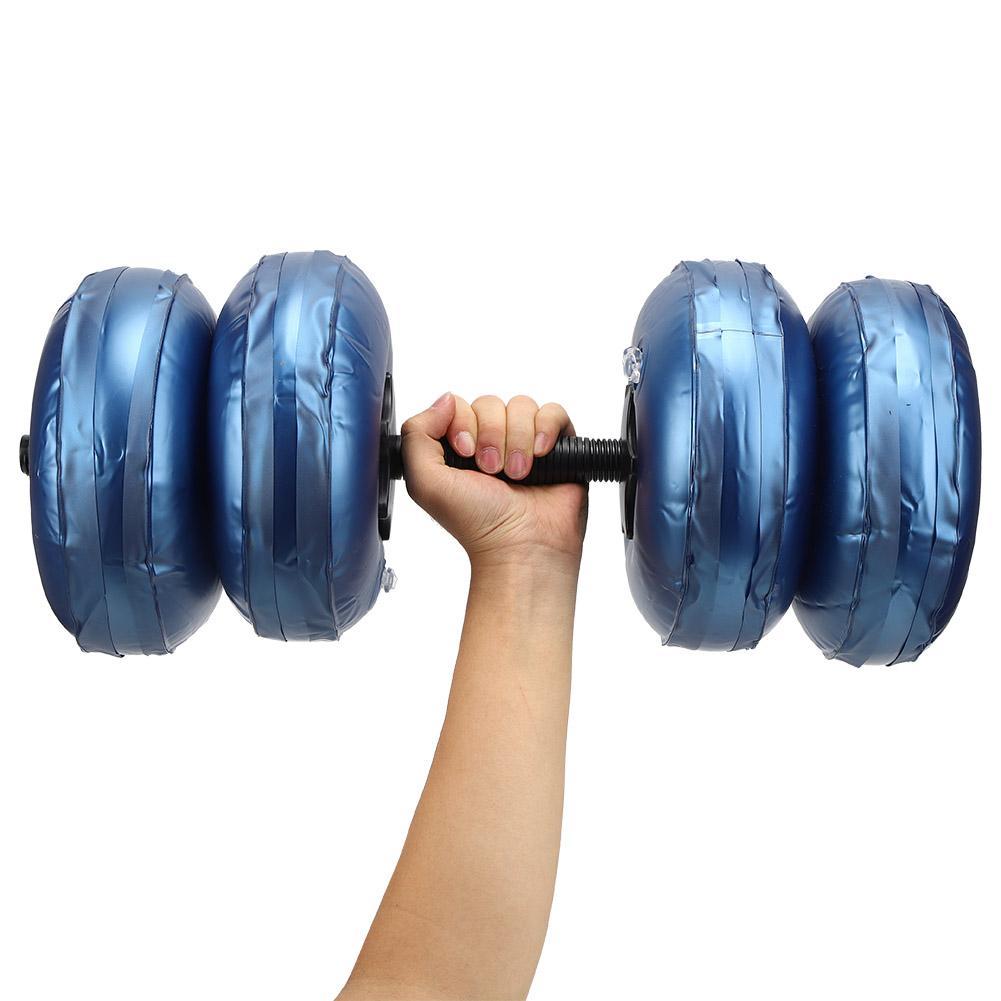 

Man Fitness Portable Water Filled Dumbbell Arm Muscle Training Home Equipment