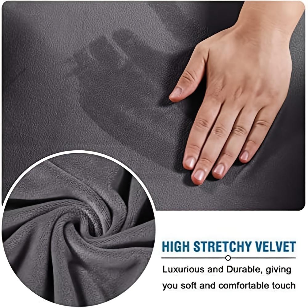 1PC XL Velvet Office Computer Desk Chair Covers Armchair Protector Elastic Cafe Cinema Armchair Case Removable Office Chair