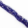 4mm Faceted Diamond Crystal Glass Beads for Handmade Hair Accessories