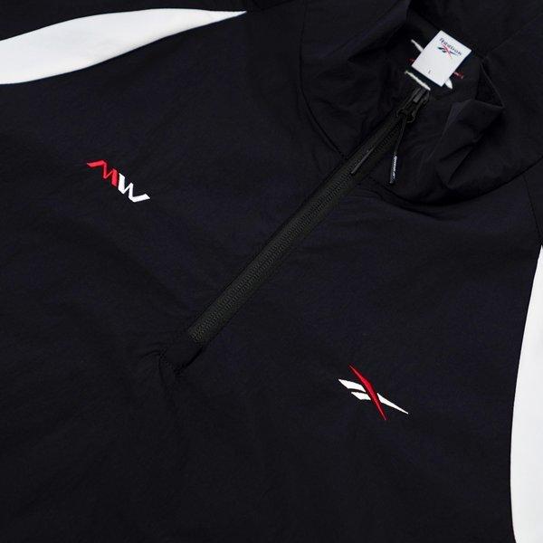 Reebok Short Sleeve Anorak   Black Reju5fa71bk