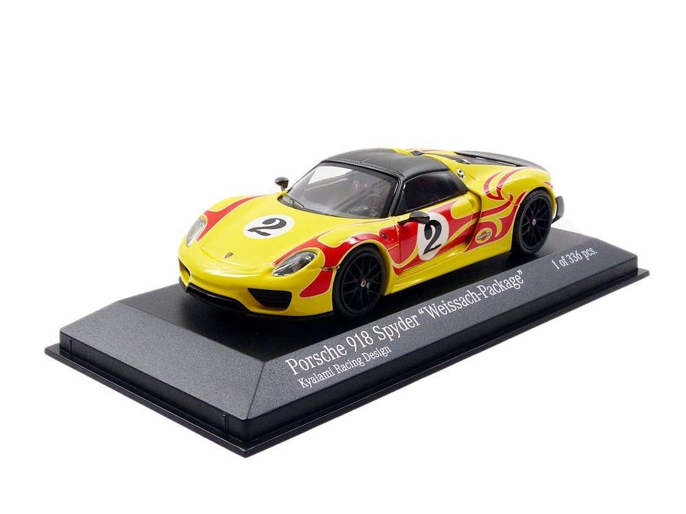 Minichamps Porsche 918 Spyder Weissach Package 2015 Kyalami Racing Design 1/43