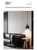 Minimalist Modern Pendant Light for Bedroom Eye Protection