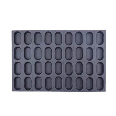 Ningzhao Non-stick 36-Cavity Oval Baking Tray