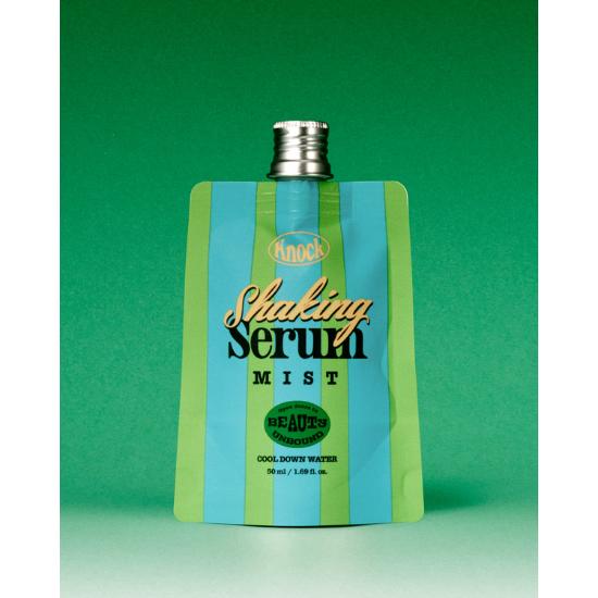 KNOCK Shaking Serum Mist Refill 50ml Deep Cream Sunny Glow Cool Down Water Korean Hydrating Face Mist