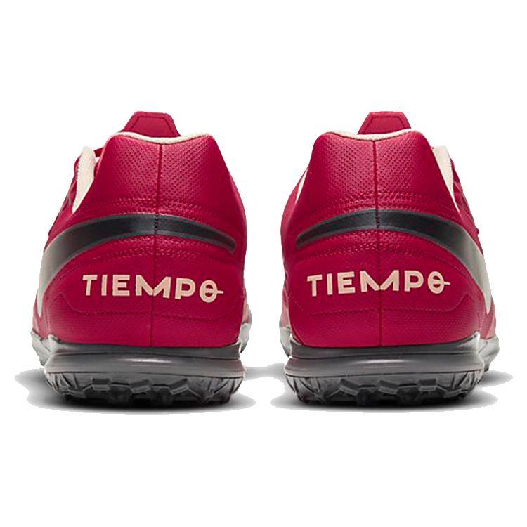 Nike Tiempo Legend 8 Club Laced Professional Low Top TF Soccer Shoes Unisex Soccer Shoes Deep-Red AT6109-608
