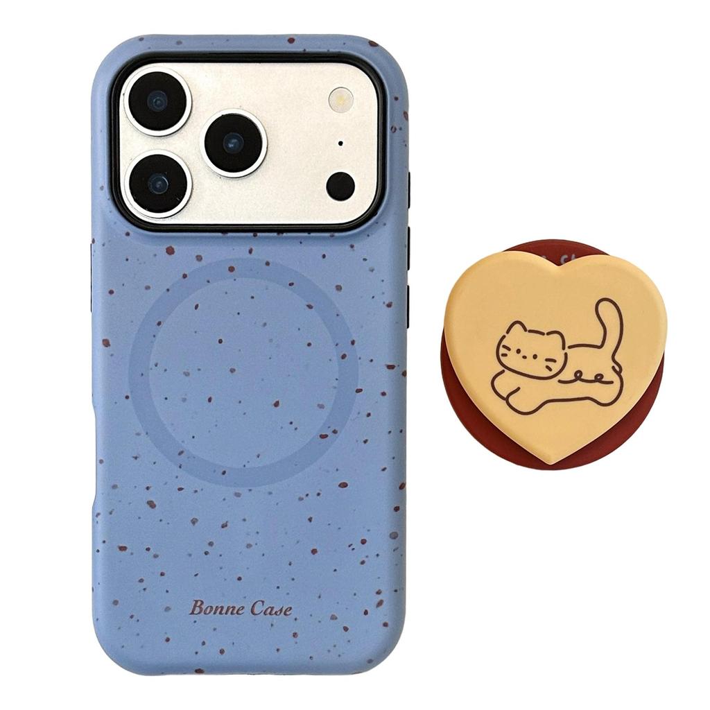 Custodia Magnetica per Telefono Gatto Carino per iPhone 16, iPhone 17 e iPhone 17 Pro Max
