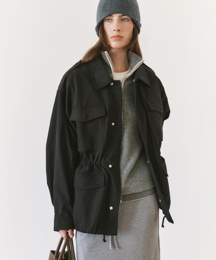 SIYAZU Siot4206 Vintage Field Jacket_Black