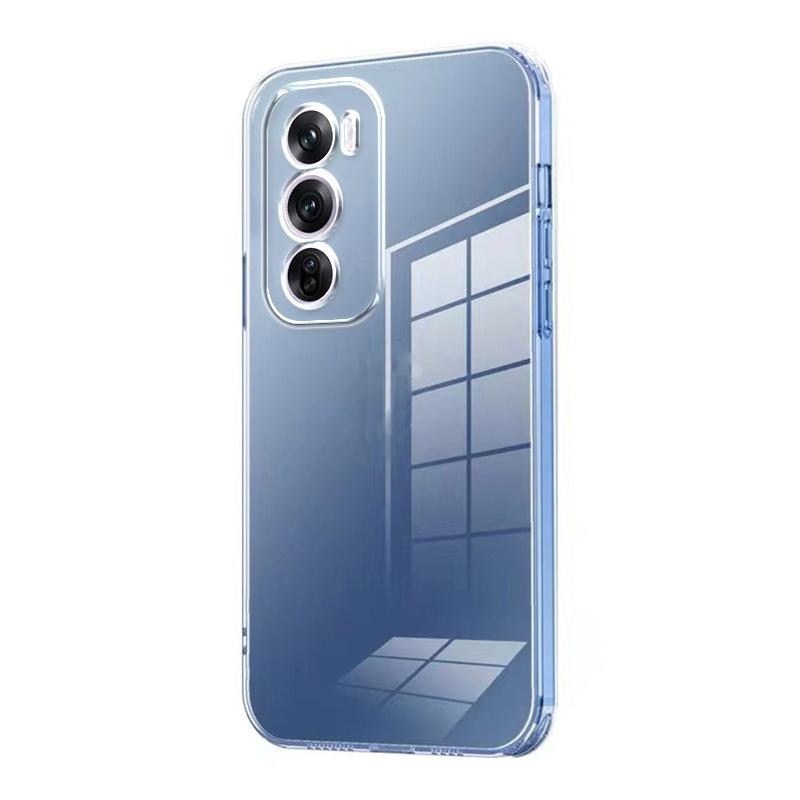 Suitable for Opporeno12pro Phone Cases Reno11/13 Transparent Reno10/9 Silicone Protective Cases