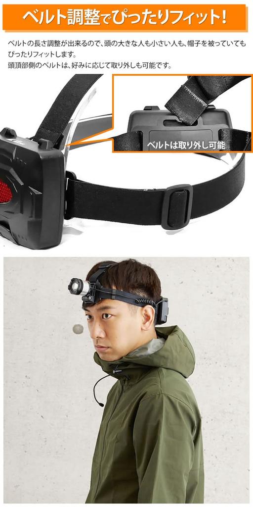 Radweather CREE Chip from the Waterproof LED Light for Disaster Outdoor and Work Headlamp, High-Performance USA, Preparedness, Camping, Activities,