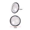 2pcs Lens Guards PC Len Protective Mirror For Insta360 X5 Camera Cap Protector Cover Rotating Protective Sports Camera Accessory