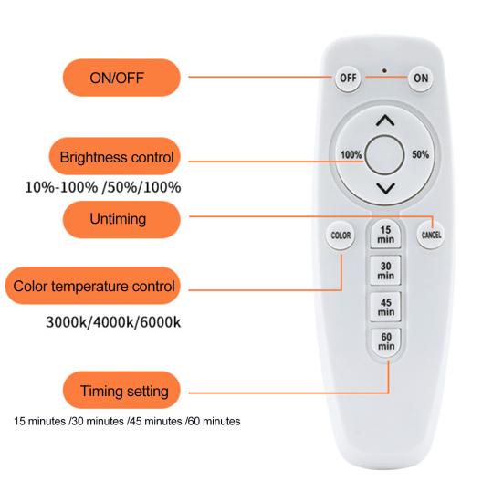Night Lamp Wireless Remote Control Cabinet Light Ultra-Bright Flicker Free Dimmable Simple Installation Magnetic LED Lamp