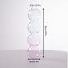 Bubble Glass Flower Vase Flower Bottle Vase Decoration Home Vases for Flower Aesthetic Room Decor Decorative Colored Vases