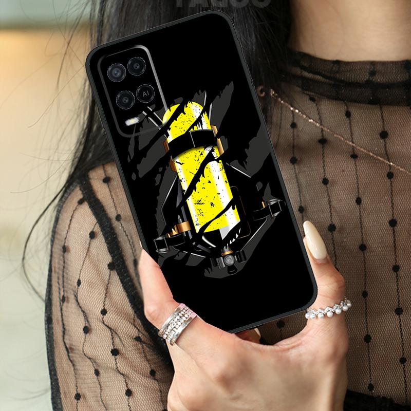 Firefighter Heroes Fireman Case For Oppo A16 A76 A96 A17 A18 A60 A80 A40 A38 A58 A78 A98 A94 A74 A54 A15 A57 A77 A5 Pro