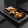 Eagle Flying Design Tempered Glass Phone Case Suitable for Samsung Galaxy S26 S25 S24 S22 S21 S20FE/Ultra/Plus Scratch Resistant