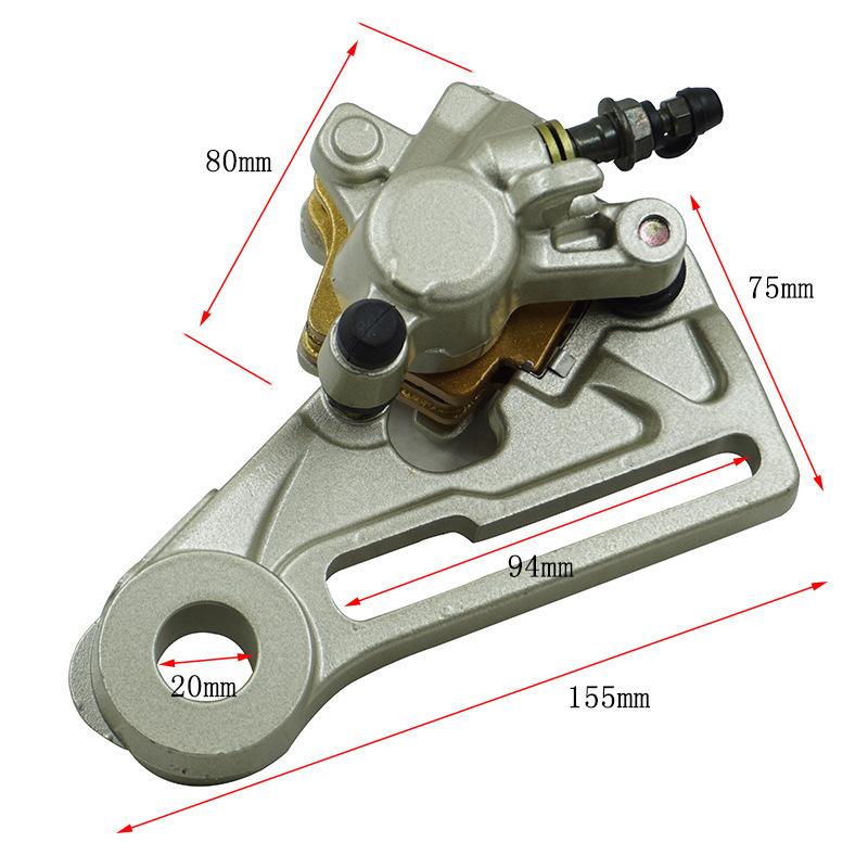 Motorcycle Rear Brake Caliper Assembly Disc Hydraulic Brake Bump Caliper For KTM 125 150 200 250 300 350 400 500 505 525 530