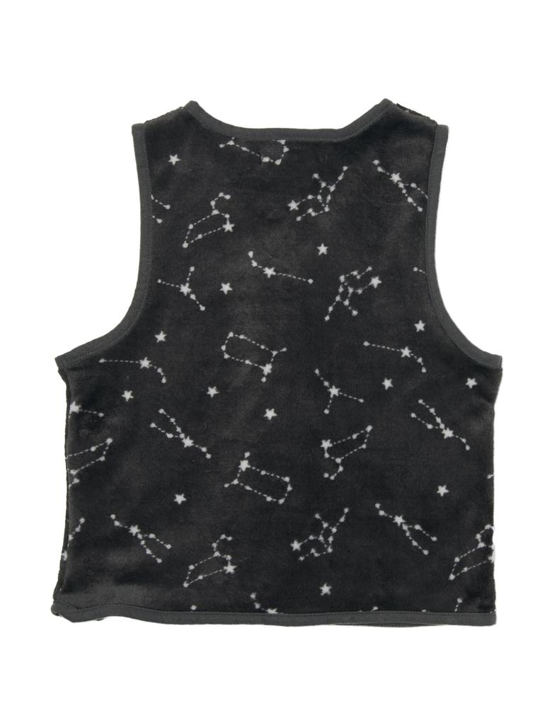 Takihyo Mink Fleece Fluffy Pajama Vest for and Cold 151608611 Sleeper, Blanket, Kids, Swaddle, Protection, Gray,