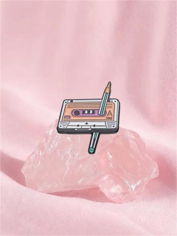 

Креативная брошь из сплава, креативные аксессуары, значок. One size жёлтый