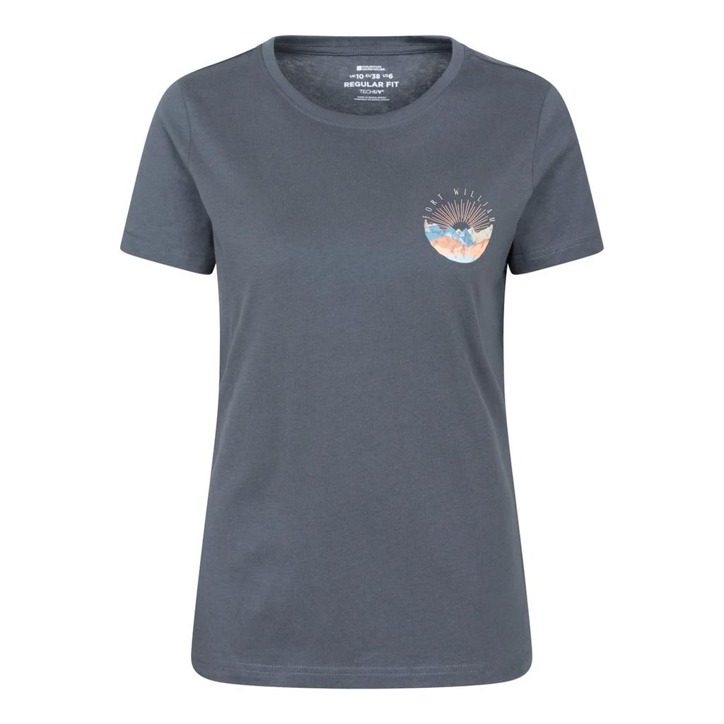 Mountain Warehouse Womens/Ladies Fort William Tree Ring T-Shirt