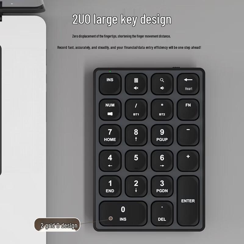 aigo N18ULTRA 22-Key Wireless Bluetooth Numeric Keypad